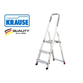 Létra ALU lépcsőfokos álló 1x 3 fokos - CORDA - KRAUSE