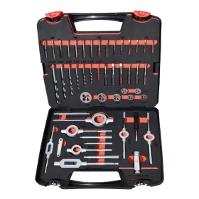 KÉZI MENETFÚRÓ KÉSZLET 45DB M3-M12 - ABRABORO