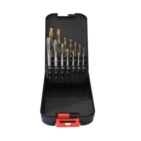 MENETFÚRÓKÉSZLET DIN 371B 14DB M3-M12 HSS-CO - ABRABORO