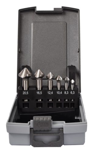 ABRABORO HSS-CO SÜLLYESZTŐ KÉSZLET 6,3+8,3+10,4+12,4+16,5+20,5 MM