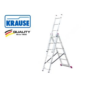   Létra ALU létrafokos sokcélú álló 3x 6 fokos - CORDA - KRAUSE