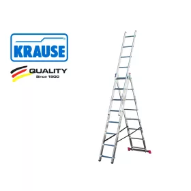   Létra ALU létrafokos sokcélú álló 3x 8 fokos - CORDA - KRAUSE