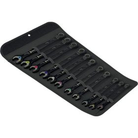   Csillag-villás racsnis készlet 11r. 8-19 mm - 6000 Joker Black Edition - WERA