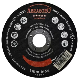 CHILI INOX PREMIUM VÁGÓKORONG 115x1,0x22,23 - ABRABORO