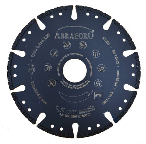 ABRABORO GYÉMÁNTTÁRCSA MULTI 230x1,9x22,23 (NO.18)