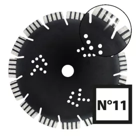   GYÉMÁNTTÁRCSA LÉZER TURBO 350x3,2x25,4 (NO.11) - ABRABORO
