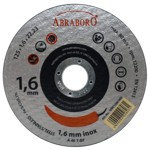 ABRABORO CHILI FÉMVÁGÓKORONG 350x3,0x25,4