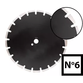 GYÉMÁNTTÁRCSA ASZFALT 400x3,4x25,4 (NO.6) - ABRABORO