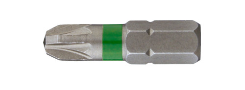 ABRABORO POWER BIT SZÍNES GYŰRŰVEL PZ1x25 MM 2 PCS PACK