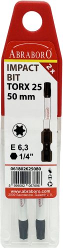 ABRABORO POWER BIT IMPACT PH1x50 MM 2PCS