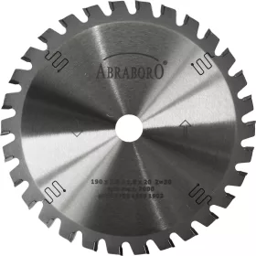 HM KÖRFŰRÉSZLAP PROFI 160x2,8x20 / 24 TCT - ABRABORO