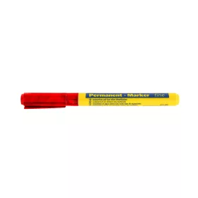 Jelölő filctoll, piros 1.0 mm - Bleispitz