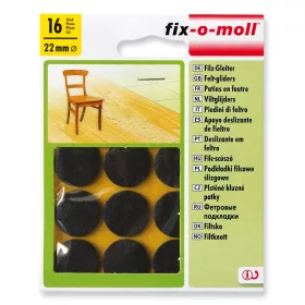 FIX-O-MOLL CSÚSZTATÓ FILC BARNA 22 MM - Fix-o-moll
