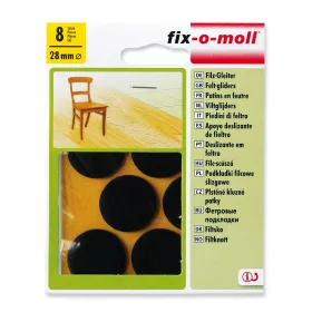 FIX-O-MOLL CSÚSZTATÓ FILC BARNA 28 MM - Fix-o-moll