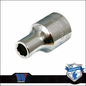   Lok-Typ Dugókulcs - crowafej 1/2" 8 mm 6 lap normál - Welzh Werkzeug