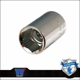  Lok-Typ Dugókulcs - crowafej 1/2" 18 mm 6 lap normál - Welzh Werkzeug
