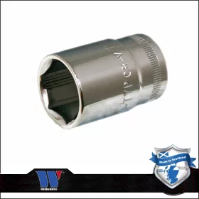   Lok-Typ Dugókulcs - crowafej 1/2" 19 mm 6 lap normál - Welzh Werkzeug
