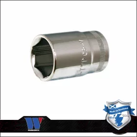   Lok-Typ Dugókulcs - crowafej 1/2" 20 mm 6 lap normál - Welzh Werkzeug
