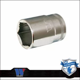   Lok-Typ Dugókulcs - crowafej 1/2" 22 mm 6 lap normál - Welzh Werkzeug