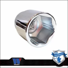   Lok-Typ Dugókulcs - crowafej 1/2" 32 mm 6 lap normál - Welzh Werkzeug