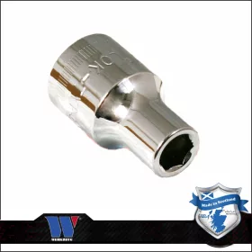   Lok-Typ Dugókulcs - crowafej 1/2" 12 mm 6 lap normál - Welzh Werkzeug