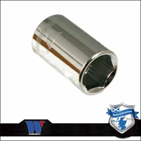   Lok-Typ Dugókulcs - crowafej 1/2" 15 mm 6 lap normál - Welzh Werkzeug