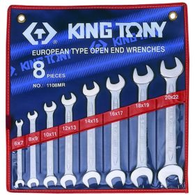 8 részes villáskulcs készlet 6-22mm - King Tony