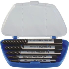   Csavarkiszedő - törtcsavar kihajtó készlet 5 db-os - King Tony