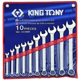 10 részes csillag-villás készlet 8-24 mm - King Tony