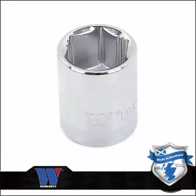   Lok-Typ Dugókulcs - crowafej 3/8" 22 mm 6 lap alacsony - Welzh Werkzeug