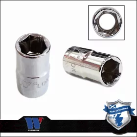   Lok-Typ Dugókulcs - crowafej 3/8" 11 mm 6 lap alacsony - Welzh Werkzeug