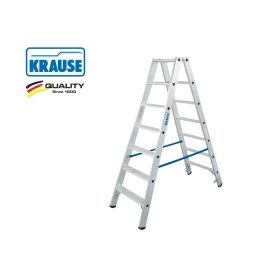  Létra ALU lépcsőfokos két oldalon járható álló 2x7 fok - STABILO - KRAUSE