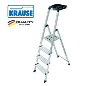   Létra ALU lépcsőfokos álló 1x 4 fokos - Monto SECURY - KRAUSE