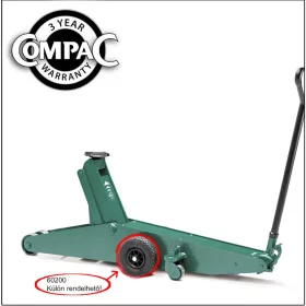   Emelő padló extra nagy 12 tonnás krokodil - alacsony 170-670 mm - COMPAC Hydraulik