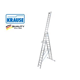   Létra ALU létrafokos sokcélú álló 3x14 fokos - STABILO - KRAUSE