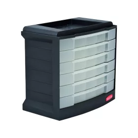   Szortimenter tárolódoboz 290x170x270 mm 6 db széles fiókos - Curver