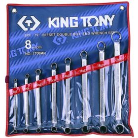   Csillag-csillagkulcs készlet hajlított 8 db-os 6-23 mm - King Tony