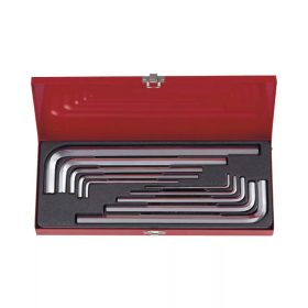 Imbuszkulcs készlet 10 db-os hosszú 03-17 mm - King Tony