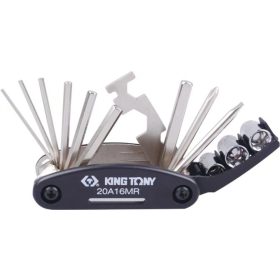   Kerékpárszerelő szerszámkészlet 11 részes - profi - King Tony