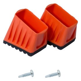   Létra kiegészítő lábdugópár 40x20 mm Első láb narancs - Monto - KRAUSE