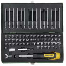   Bit készlet 75 db-os 1/4" hosszú-rövid bitfejek - Proxxon