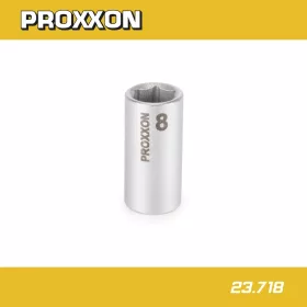 Dugókulcs - crowafej 1/4" 6 lap normál 8 mm - Proxxon