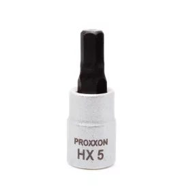 Rátűzőkulcs - crowa+bit 1/4" Imbusz HX5 - Proxxon