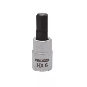 Rátűzőkulcs - crowa+bit 1/4" Imbusz HX6 - Proxxon