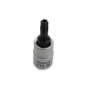   Rátűzőkulcs - crowa+bit 1/4" torx, furatos T20 - Proxxon