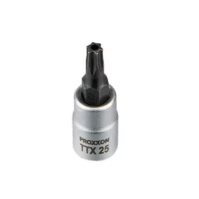   Rátűzőkulcs - crowa+bit 1/4" torx, furatos T25 - Proxxon