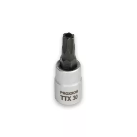   Rátűzőkulcs - crowa+bit 1/4" torx, furatos T30 - Proxxon