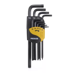   Torxkulcs "L" alakú készlet 09 db-os T8-T50 - Proxxon