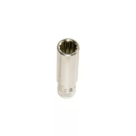   Dugókulcs - crowafej 1/4" 12 lap hosszú 7,0 mm - Genius Tools