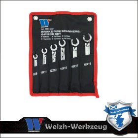 Fékcsőkulcs készlet 6 db-os 8-19 mm  Welzh Werkzeug